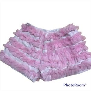 AMB Couture boutique ruffle shorts